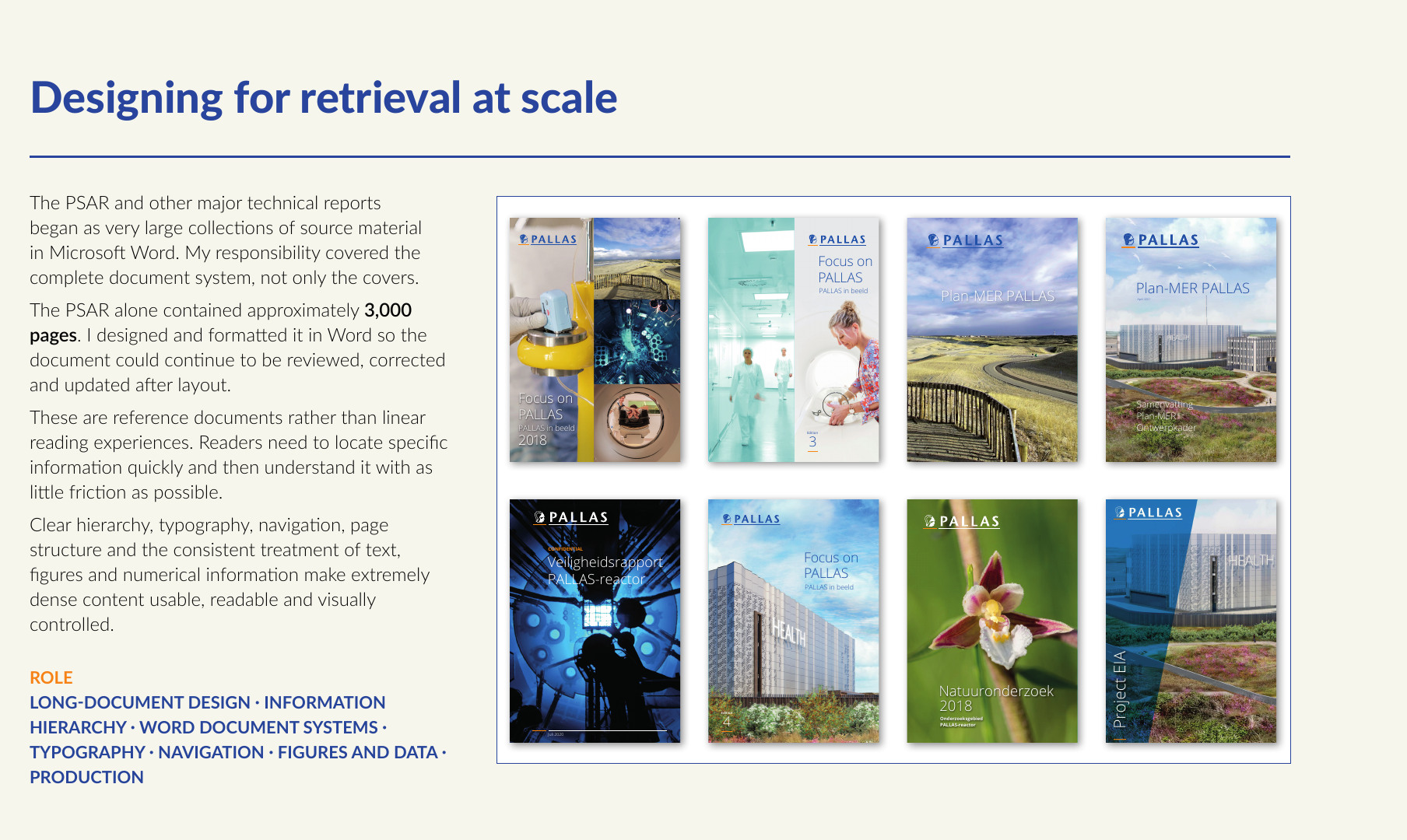 Designing for retrieval at scale