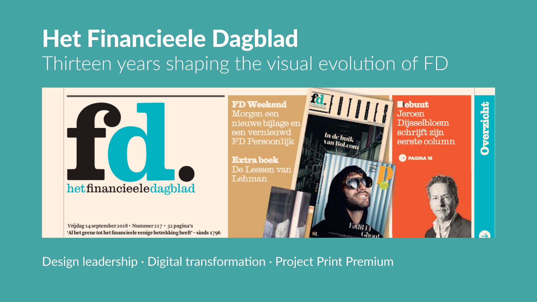 Het Financieele Dagblad case study cover